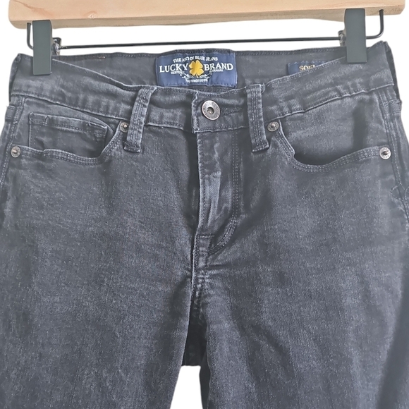 LUCKY SOFIA SKINNY BLACK JEANS - Picture 4 of 11